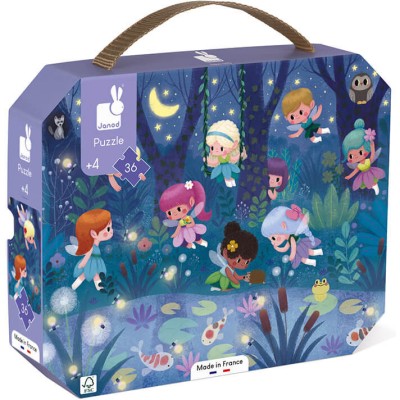 Puzzle Les Fées et les Nénuphars 36 pcs - Janod