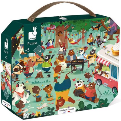 Puzzle La Cousinade des Ours 54 pcs - Janod