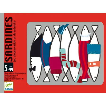 Sardines - Jeu de société - Achat Boutique - Djeco
