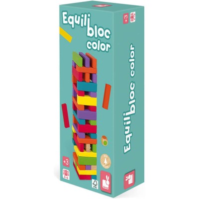 Equilibloc Color - bois - : Jeux d'adresse - Janod