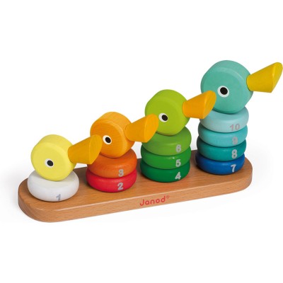 Empilable duck family - Jeux d'éveil premier âge - Janod