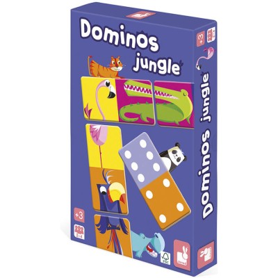 Dominos Jungle : Jeux de mémoire & d'associations - Janod