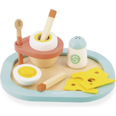 Coquetier enfant - Coquetier en bois, accessoires cuisine enfant - Janod