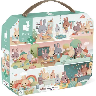 Puzzle Une Journée - 24 pcs - Janod