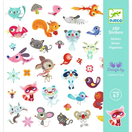 Stickers Petits Amis Autocollants Animaux - Djeco