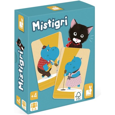 Mistigri : Jeux de mémoire & d'associations - Janod
