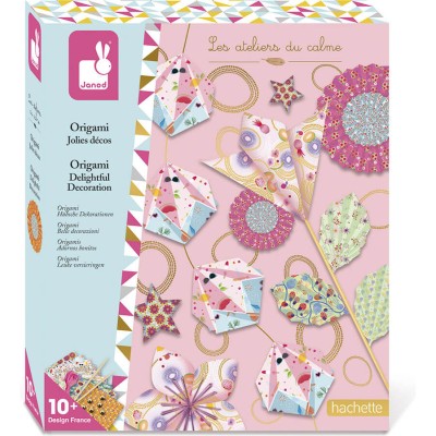 Kit Créatif - Origami Jolies Décos : Créations 3D - Janod