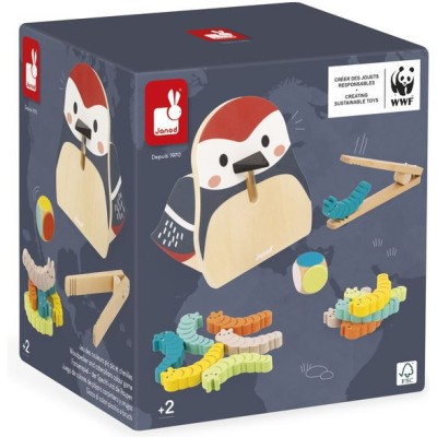 Jeu des couleurs Pic Pic et chenilles Wwf - Janod