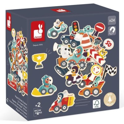 Magnets Bolides 24 pcs - Janod