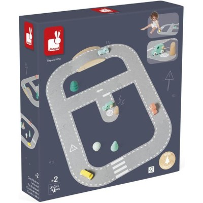 Circuit en Feutrine Bolid : Trains & Véhicules - Janod