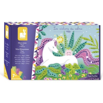 Coffret créatif - Strass, enfant 7 ans - Kit Ateliers du Calme - Janod