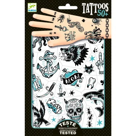 Tatouages Temporaires Dark Side Enfant - Djeco