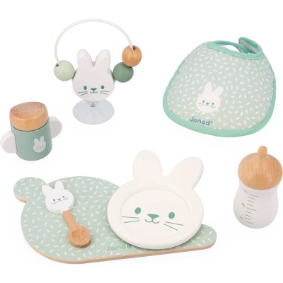Set Poupon Zen : Accessoires Poupons, Poupées & Ménage - Janod