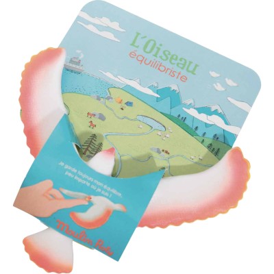 Oiseau Équilibriste Rose Les Petites Merveilles - Les Petites Merveilles - Moulin Roty