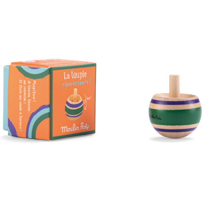 Toupie renversante verte - Les Petites Merveilles - Moulin Roty