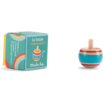 Toupie renversante bleue - Les Petites Merveilles - Moulin Roty