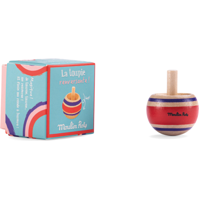 Toupie renversante rouge - Les Petites Merveilles - Moulin Roty