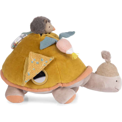 Grand tortue d'activités Trois Petits Lapins - Naissance - Trois petits lapins - Moulin Roty