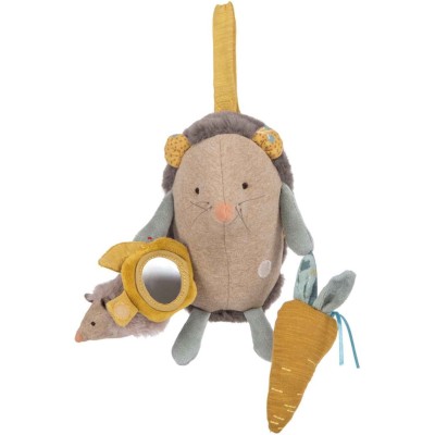 Hérisson d'activités à suspendre Trois Petits Lapins - Trois petits lapins - Moulin Roty