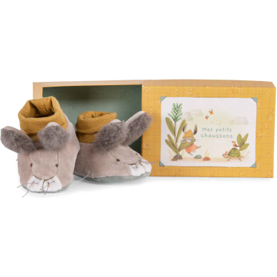 Chaussons lapin Trois Petits Lapins - Naissance - Trois petits lapins - Moulin Roty