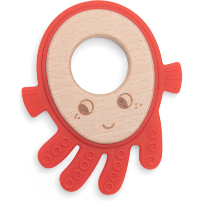 Anneau de dentition poulpe Les Aventures de Paulie - Les Aventures de Paulie - Moulin Roty