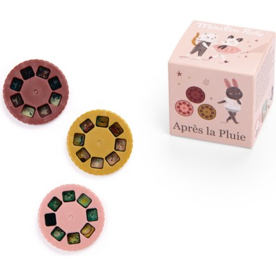 Recharge de trois disques à histoires - Collection Après la Pluie - Après la pluie - Moulin Roty