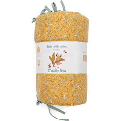 Tour de lit ocre Trois Petits Lapins - Trois petits lapins - Moulin Roty
