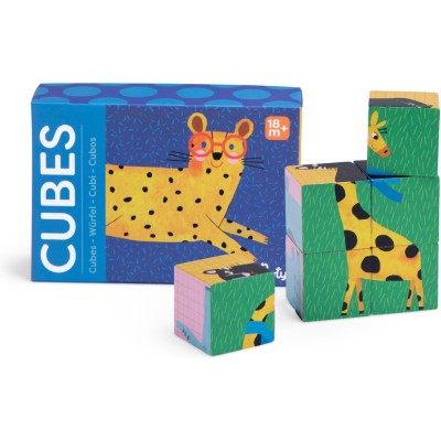 Puzzle 6 cubes Les toupitis - Les Toupitis - Moulin Roty
