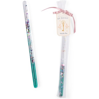 Baguette magique turquoise La petite école de danse - La petite école de danse - Moulin Roty