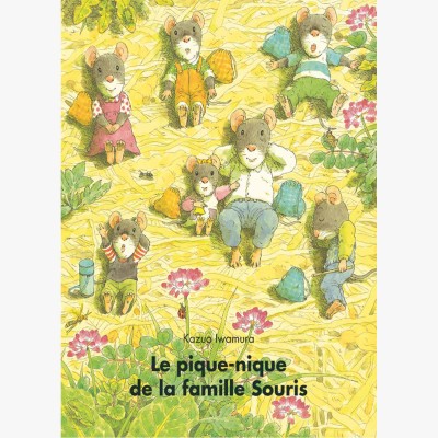 Livre Le pique-nique de la famille Souris - L'école des loisirs - Moulin Roty