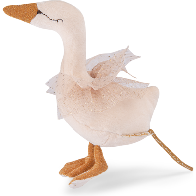 Cygne hochet crème La petite école de danse - La petite école de danse - Moulin Roty