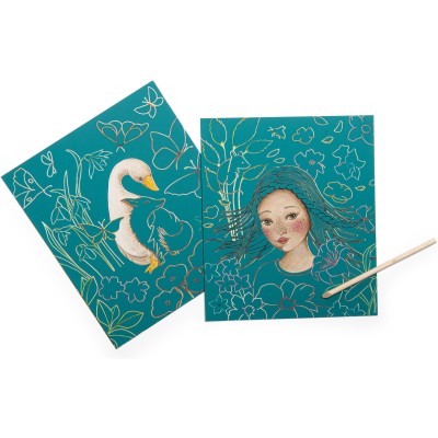 Cartes à gratter Les Rosalies - Les Rosalies - Moulin Roty