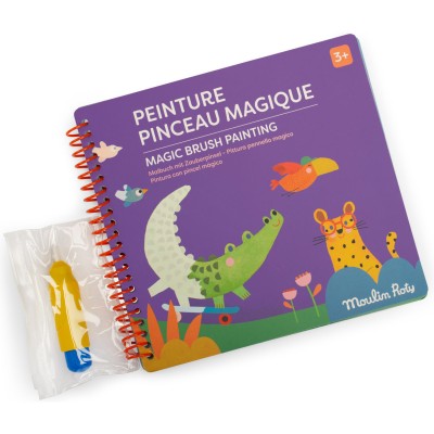 Peinture pinceau magique Les Toupitis - Les Toupitis - Moulin Roty