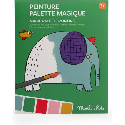 Peinture palette magique Les Toupitis - Les Toupitis - Moulin Roty