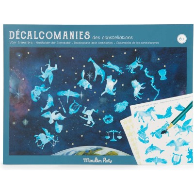 Décalcomanies des constellations - Le jardin du moulin - Moulin Roty