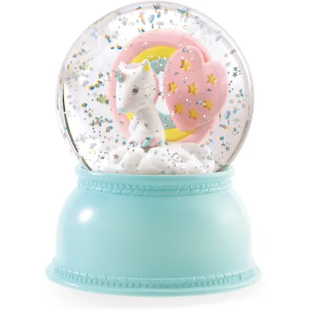 Veilleuse boule à neige : licorne - Djeco