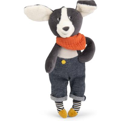 Peluche chien Puce bleu Puce & Pilou - Puce & Pilou - Moulin Roty