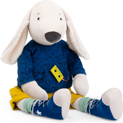 Peluche Chien Pilou géant Puce & Pilou - Puce & Pilou - Moulin Roty