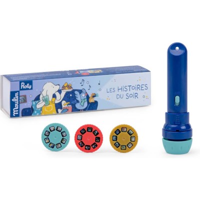 Lampe à histoires Puce & Pilou - Puce & Pilou - Moulin Roty