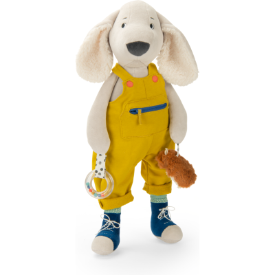 Grand chien Pilou d'activités Puce & Pilou - Puce & Pilou - Moulin Roty