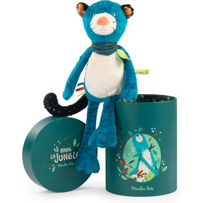 Poupée panthère Zimba - en boîte - Dans la jungle - Dans la jungle - Moulin Roty