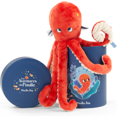 Poulpe Paulie en boite Les aventures de Paulie - Les Aventures de Paulie - Moulin Roty