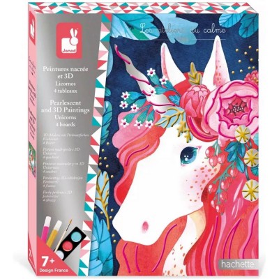 Peinture enfant : Activité manuelle licorne facile, enfant 7 ans - Janod
