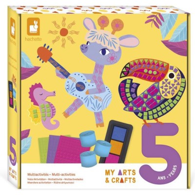 Coffret créatif Multiactivités - Jouet créatif enfant 5 ans - Janod