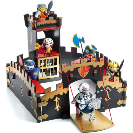 Ze Black Castle Château Fort en Bois Arty Toys - Djeco