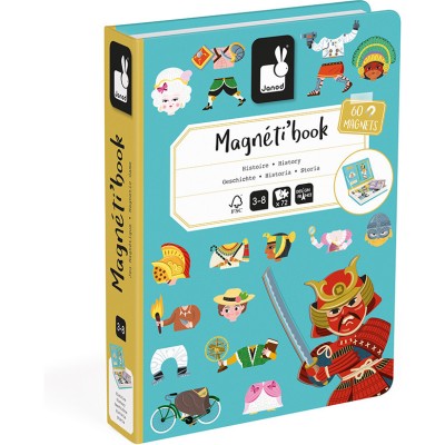 Magnéti'book Histoire : Jeux éducatifs magnétiques - Janod