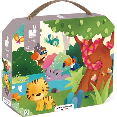 Puzzle Les Animaux Sauvages 36 pcs - Janod