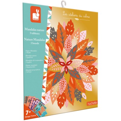 3 Mandalas Nature : Créations 3D - Janod