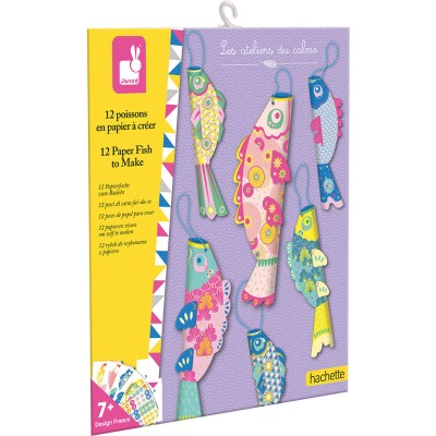 12 Poissons En Papier A Créer : Créations 3D - Janod