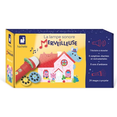 Lampe Sonore Merveilleuse Loup, y es-tu ? - Janod